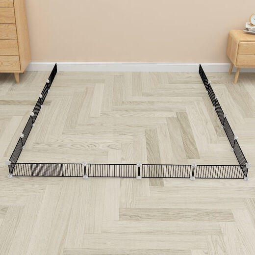 Raft core bed bottom baffle anti-cat sealing dongle drill 11 sofa bottom gap right-angle partition iron mesh removable bed fence 11cm high, comes with fixed sticker + tie tie 1 side - height 11 long retractable 36 to 70cm