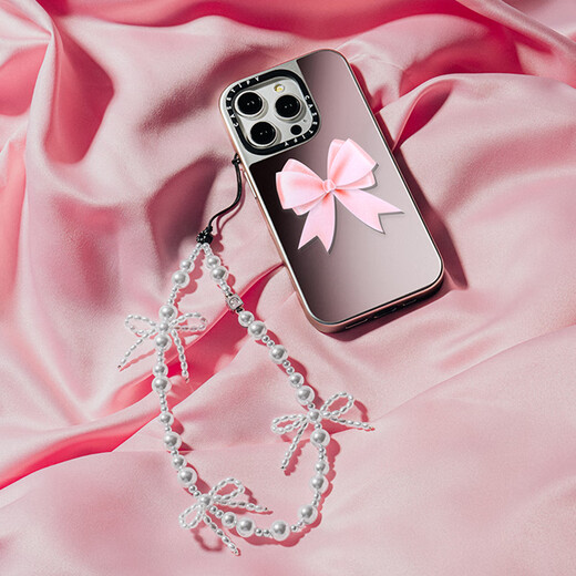 CASETIFY snowflake bow mobile phone chain suitable for iPhone full range of portable mobile phone chain accessories