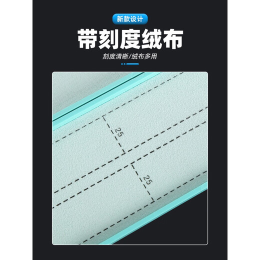 Xishan Yunshui Athletics transparent sub-thread box with scale ruler full velvet sub-thread official hanging box fishing gear wholesale accessories 20 cm