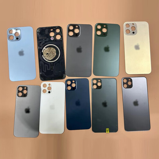 Z is suitable for Apple back cover glass iphone11pro12mini13promax14pro mobile phone original disassembly mechanical and electrical white pure original disassembly 95-98 new steel ring iPhone14Max