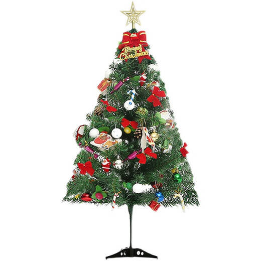 Abaoli Christmas tree home package encrypted diy luminous large ornaments shopping mall store ins Christmas decoration 150cm