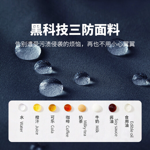 Shanshan three-proof fabric jacket men's spring and autumn business casual smooth anti-wrinkle stand-up collar top windproof warm jacket dark blue L 175/92A