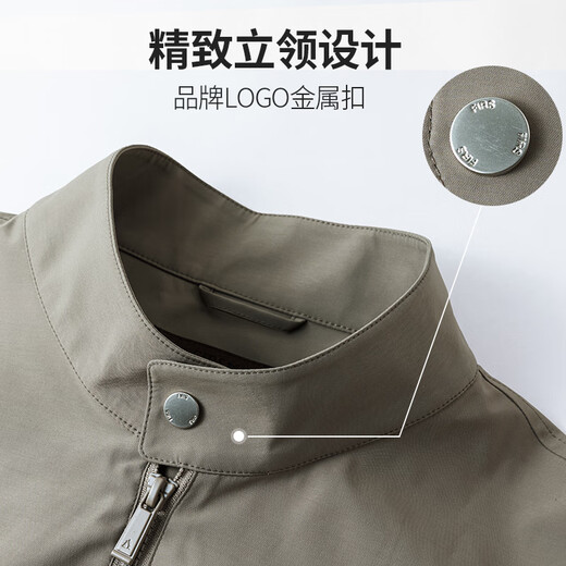 Shanshan Harrington stand collar jacket men's coat business executive casual commuting three-proof technology men's top