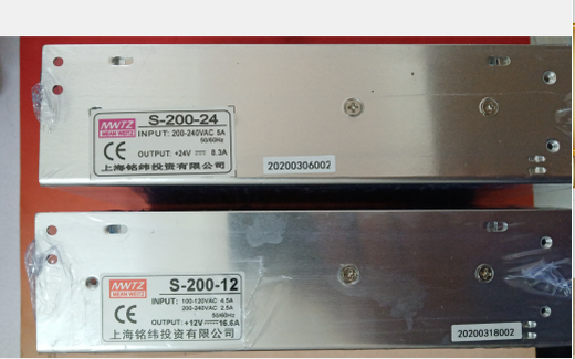 Customized Shanghai Mingwei switching power supply S-150-12 S-150-24 S-200LRS-150-24-12 S-1 S-200-12V