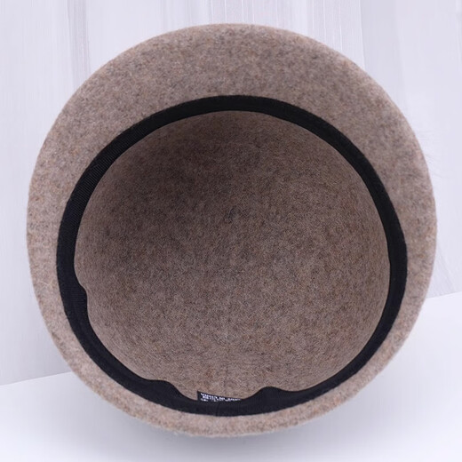 Yaoxin autumn and winter middle-aged and elderly hats women's woolen hats for the elderly and mothers winter warm hats for grandmothers and old ladies hats gray one size