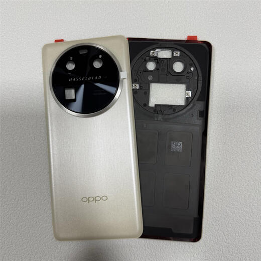 I is suitable for Findx6 original glass back cover findx6pro pure original disassembly mobile phone battery cover back case Findx6pro original back cover (Desert Silver Moon) with