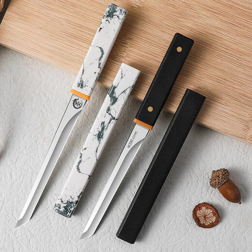 M390 Yunmo petit couteau, couteau à fruits, ménage haute dureté, couteau d'extérieur portable, utilisation en dortoir pour étudiants, Shui Mo Yunhua
