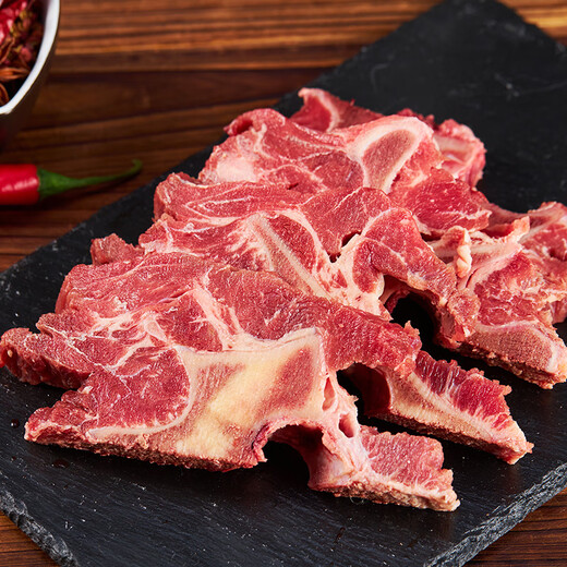 Hongliang importiert aus Argentinien original geschnittenes Rinderkiel 2,5 kg Rindfleisch Skorpion Wirbelsäule Suppe Rindfleisch Knochen Hot Pot Zutaten