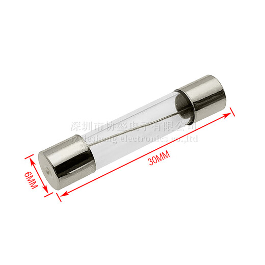 5*20/6*30MM fuse holder R3-45 fuse holder 10A250V panel mounting high temperature resistant base R3-45B fuse holder + 3A fuse
