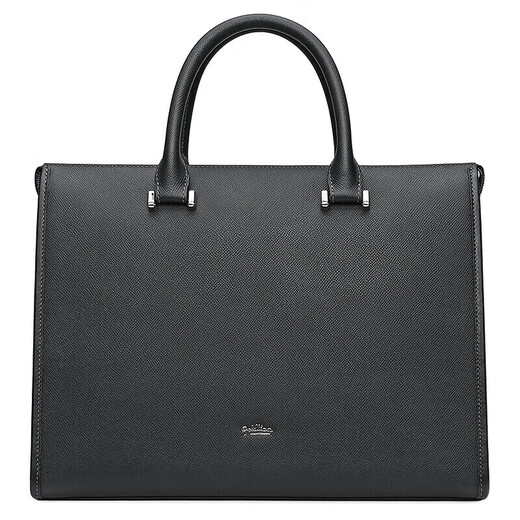 Goldlion Business Briefcase Handbag Cowhide Men's Bag Computer Bag Large Capacity Official Bag Birthday Gift for Dad