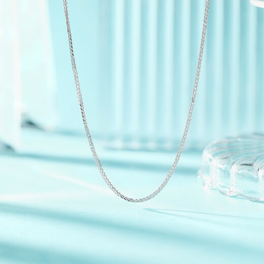 Liuguifu Jewelry PT950 platinum necklace Chopard chain platinum necklace for women PT0300045 1.9g