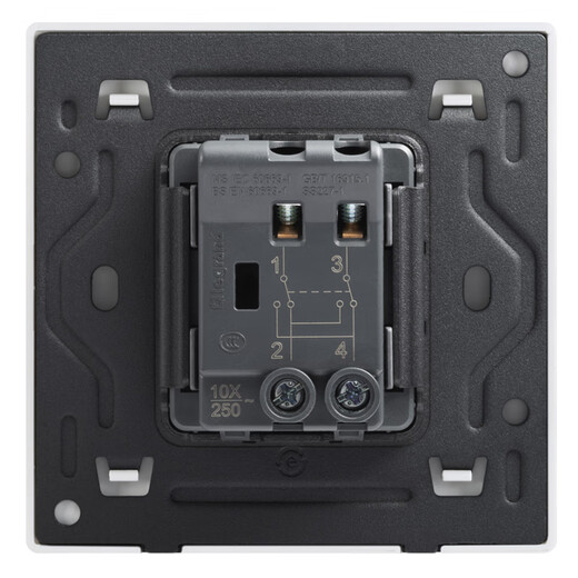 Legrand LEGRAND switch socket panel Wei Lai series ceramic white switch, one open, multiple controls