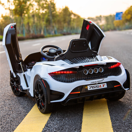 Rovip McLaren authorized children's electric car four-wheel car baby sports car boys and girls remote control toys can sit on gifts