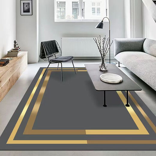 Xuxian light luxury living room carpet floor mat coffee table mat bedroom living room carpet home entrance anti-slip mat large area carpet light luxury-06 200*300 cm