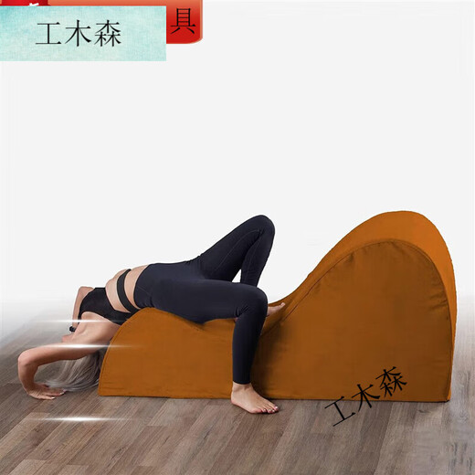 Gongmusen Balcony Bedroom Chaise Chair Living Room Internet Celebrity Recliner Creative Single Lazy Special-Shaped Sofa Pilates Yoga Chair Red and White Classic Couple Sofa Customization