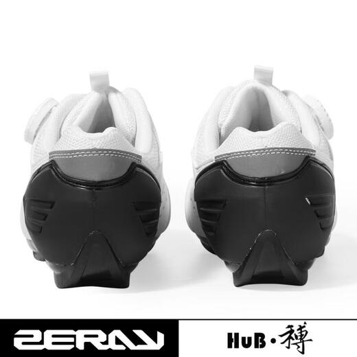 郦狼黛惑和博ZERAY卓锐公路山地骑行锁鞋EY113自行车鞋舒适亚版 黑色 EY11301+ZP-112 组合 35