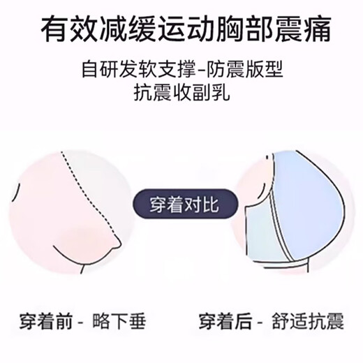 
Langsha [New Products for 25 Years of Autumn and Winter] Sports Underwear for Women High-Intensity Fitness Running Anti-Sagging Yoga Bra