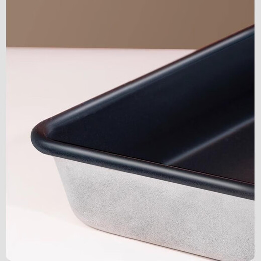 UOSO commercial non-stick baking pan 60x40 oven for cake bread non-stick baking special large mold deep rectangular aluminum non-stick low side 2.6Jin Jin equals 0.5kg model 60*40*3