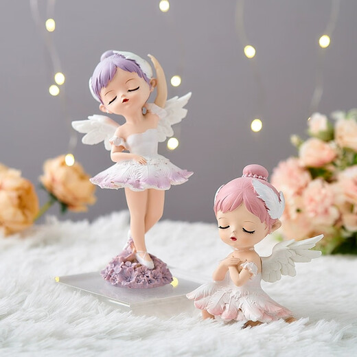 Xixiao ballet girl ornaments cute cartoon bedroom bedside table desktop children's princess room decorations small gifts ballet princess sleeping beauty