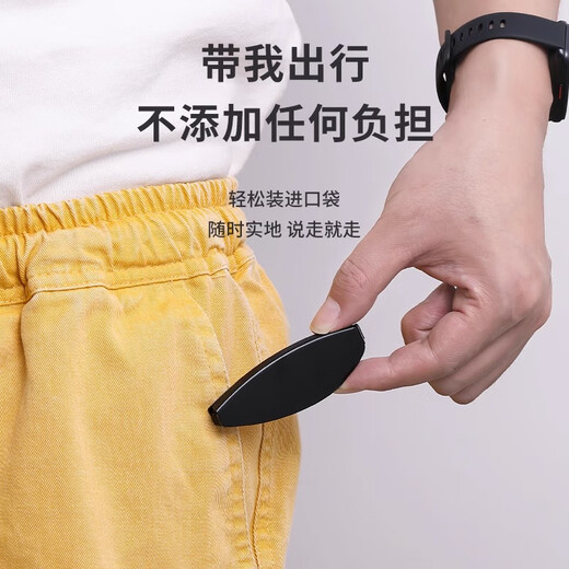 LESCA LUNETIER时尚折叠便携迷你防蓝光老花镜男高清眼镜老花镜女 银色 200度