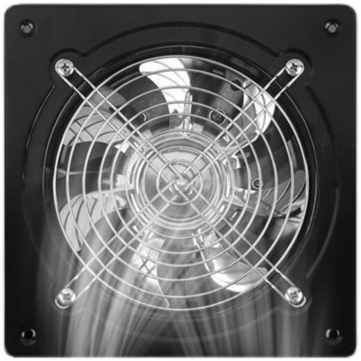 Gujia large suction stainless steel exhaust fan bathroom kitchen fume toilet indoor window ventilation fan white 12 inch opening 300mm