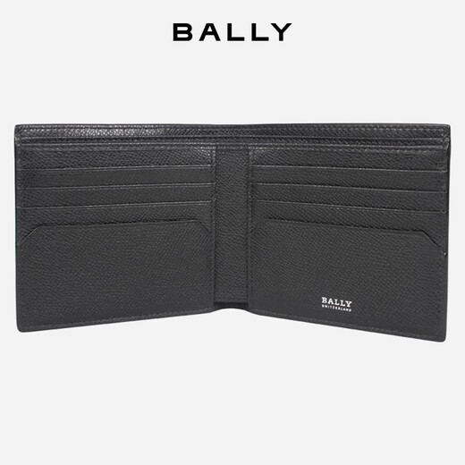 BALLY Bally new autumn men's bag wallet short wallet wallet card holder 6224893 black one size