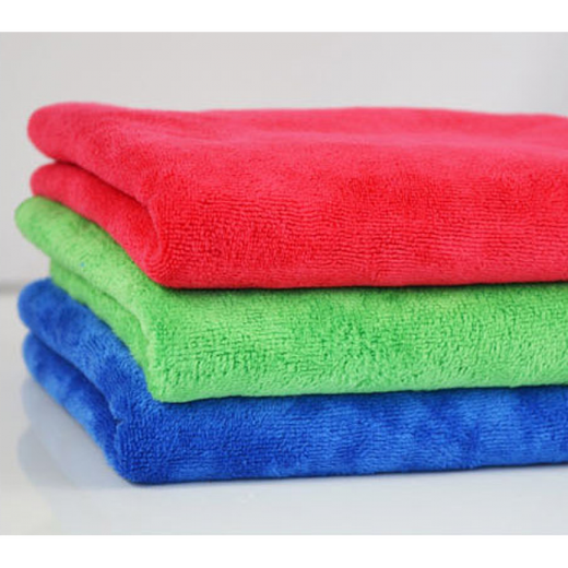 Dijialu Hotel Foot Massage Beauty Salon Thickened Absorbent Dry Hair Towel Hairdressing and Barber Shop Special Towel Non-Cotton 35*75 Green Extra Thick 105g 0x0cm