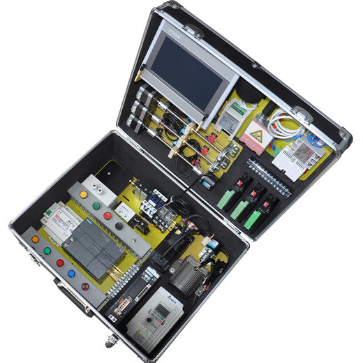 ERIKOLE PLC learning chassis plc learning machine including teaching and training S7-200 SMART PLC test basic model new Siemens 7-inch 700IEV4 original ST2