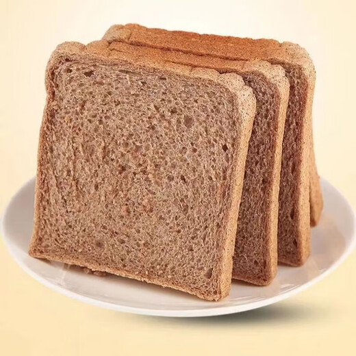 Семичасовой обед ржаной цельнозерновой хлеб студенческий завтрак заменитель еды фитнес цельнозерновой тост цельнозерновой хлеб закуски ржаной хлеб 60 упаковок/120 ломтиков