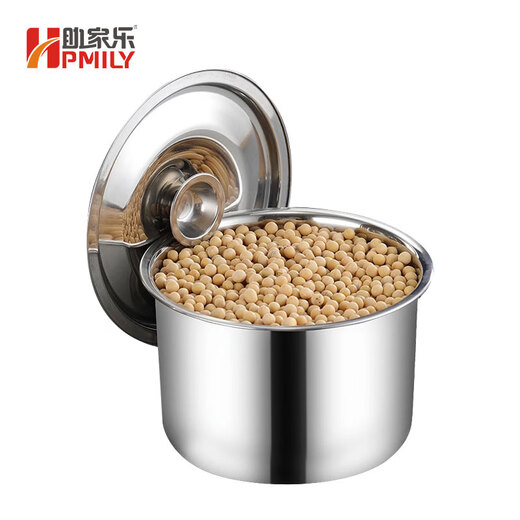 Helper Extra Thick 304 Stainless Steel Seasoning Jar with Lid Flavor Cup Seasoning Cylinder Commercial Seasoning Jar Buffet Seasoning Box Jar Thickened Seasoning Cylinder 12cm