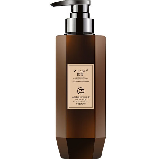 Zoao elastin for women with curly hair, moisturizing, styling, anti-frizz, post-perm conditioner, elastic essence, curl-protecting essence, Zoao polypeptide essence elastin 400ML