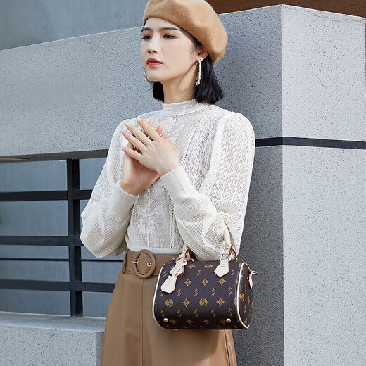 Red Dragonfly Bag Women's Bag 2025 New Crossbody Shoulder Boston Light Luxury Handbag for Mom's Birthday Gift