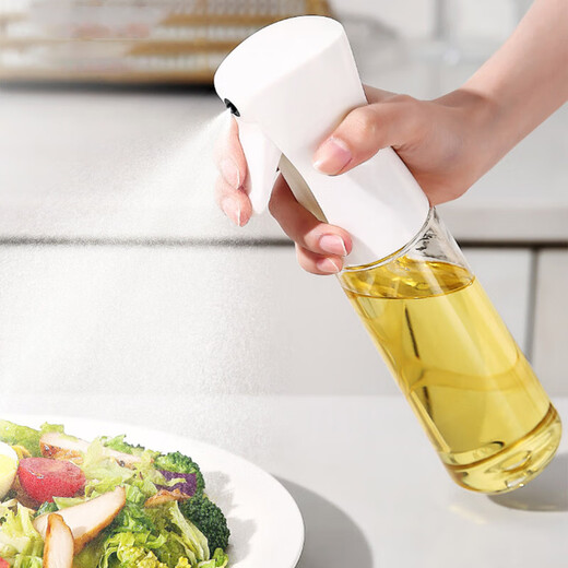 Xingfang atomized oil spray bottle quantitative oil control artifact spray does not hang oil barbecue oil filter seasoning bottle 300ml