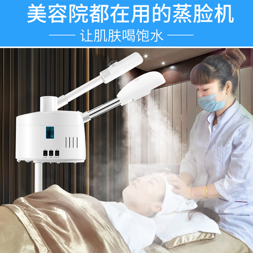 Jindao Facial Steamer Hot and Cold Dual Spray Facial Steamer Hot Spray Facial Steamer Beauty Salon Special Sprayer Facial Humidifier Hydrating Sprayer Household Hot Spray and Cold Spray Facial Steamer Blue Upgraded Model