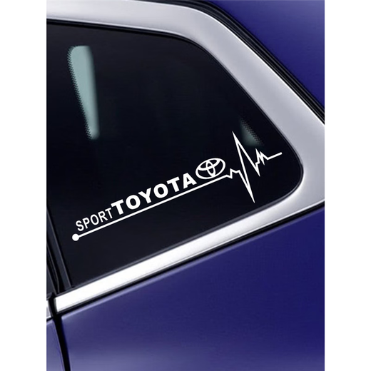 REACHNOW car stickers triangle window car stickers side window stickers Mercedes-Benz body front and rear bumper decorative pull-up stickers ECG model Honda white pair