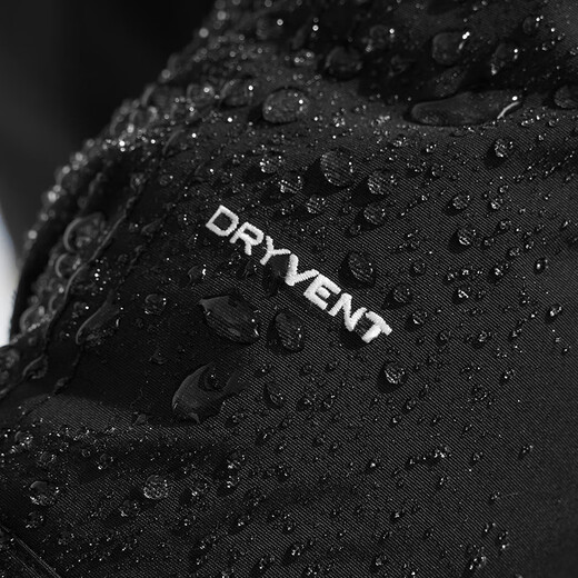 The North Face北面羽绒服男户外防水保暖鹅绒4U81 宇宙黑/4H0 L