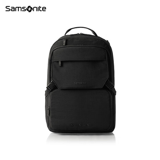 Samsonite Backpack Fashion Business Computer Bag Commuting Large Capacity Backpack Black 15.6 inches NX5*09001