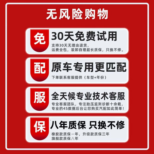 Cavenda tire pressure monitor built-in BYD Song Max is suitable for cars of the Han, Qin, Tang, Yuan and Song Dynasties Pro tire pressure sensor original factory original large battery universal for all BYD series