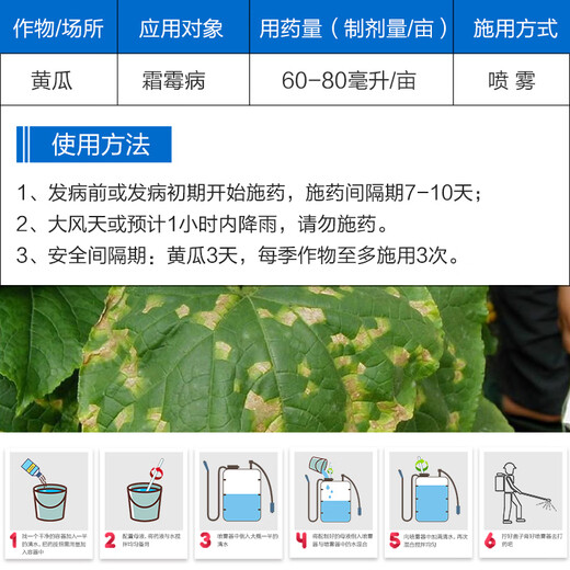 Hulian 33.5% quinoline copper fungal cucumber vegetable downy mildew organic copper pesticide fungicide 20g