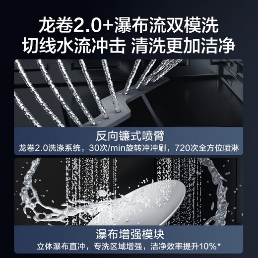 Jingdong Tokyo-made dishwasher P12 household 12-set built-in dishwasher, maternal and child washing ion water circuit, four-star disinfection, level 1 water efficiency, negative pressure flash drying, 7-day storage full function