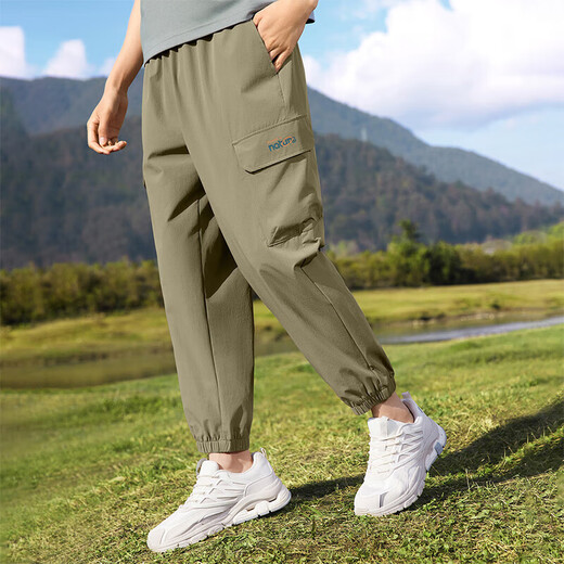 361 Sports pants men's summer nine-point pants loose casual sports breathable pants 652429701-2