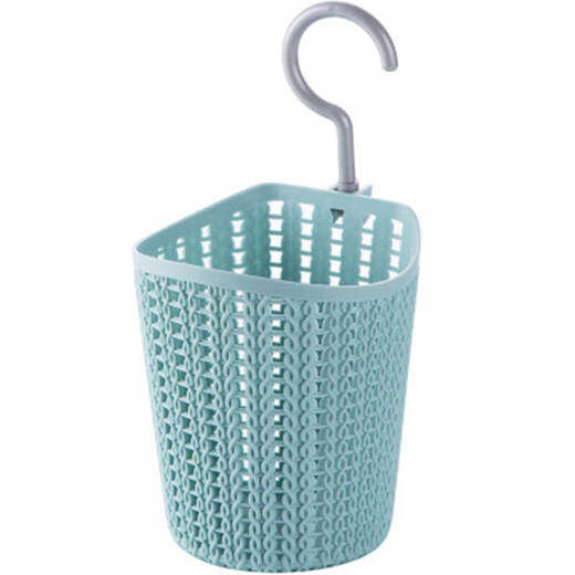 Yushe dirty socks storage hanging basket bathroom clothes artifact dirty socks clip storage basket wall-mounted balcony sundry 1 medium size 2 small size off-white