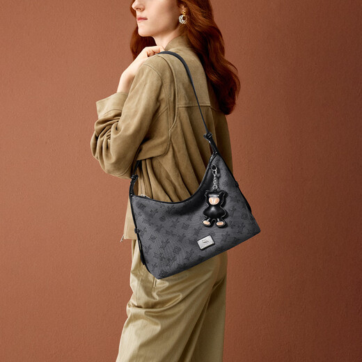 NUCELLE Shen Yue's same fabric Pegasus HOBO bag women's 2025 single shoulder crossbody high-end armpit bag birthday gift