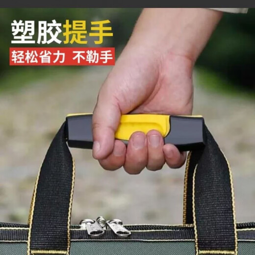 Sailoto wheeled tool bag, universal wheel trolley box, wear-resistant Oxford cloth, multi-functional luggage, water and electricity decoration tools, Oxford cloth with wheels, 18 inches