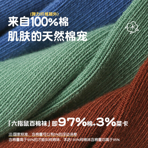 Rat à six doigts garçons et filles bébés enfants chaussettes printemps et automne couleur solide girls enfants moyens et grands enfants automne et hiver peigné coton moyen tube moyen 9922 (tout coton) Couleur des garçons 5 paires de chaussures recommandées taille 34-37 / chaussette de 12-15 ans)