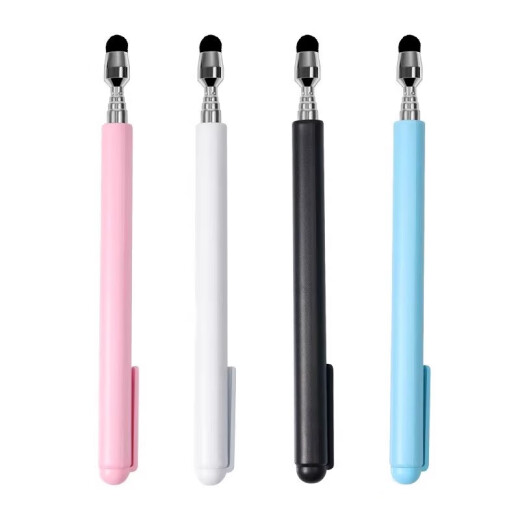 Shuyi is suitable for children's touch screen pen Seewo W3 learning machine stylus retractable reading pen universal capacitive pen finger Xueersi small capacitive pen ipad tablet all-in-one machine [limited powder * good choice for parents] light and sensitive with velvet storage, bag