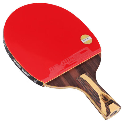 Double Happiness DHS Kuangbiao nine-star table tennis racket straight shot ebony surface + aromatic carbon H9006 free ball