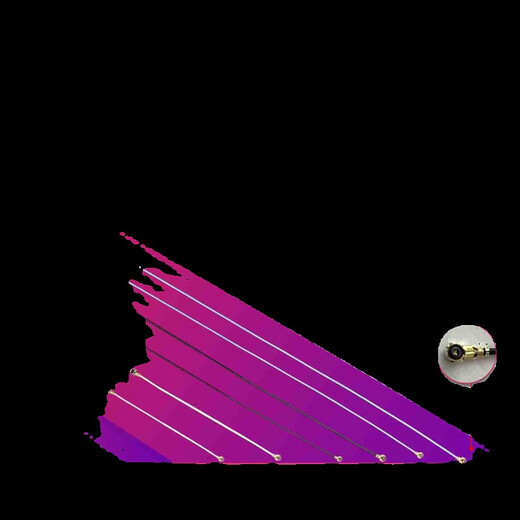 适用原装荣耀80Pro天线手机尾插送话器小板连接主板信号线同轴线 灰色荣耀80Pro信号线 12.5cm