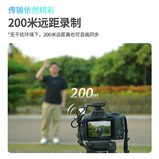 Good Shepherd wireless lavalier microphone one-to-two Little Bee chest microphone live broadcast equipment radio outdoor noise reduction anchor short video mobile phone camera interview microphone multi-person headset performance