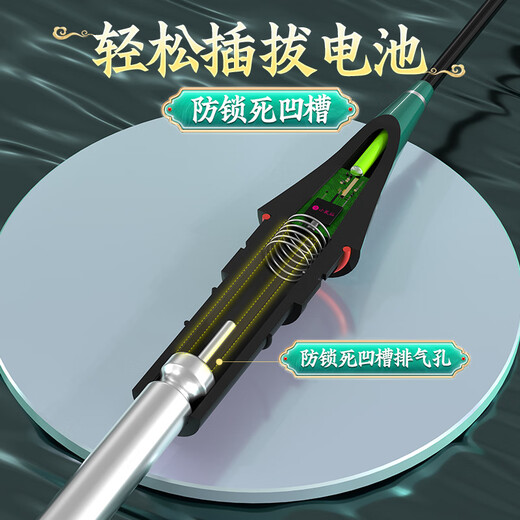 小凤仙咬钩变色夜光漂S-DI08大圣水晶硬尾浮漂而归高灵敏鲫鱼漂底钓混养